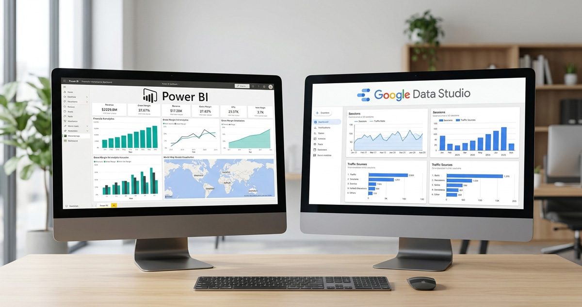 Power BI or Looker Studio (now Data Studio): which one to choose for your business in 2026